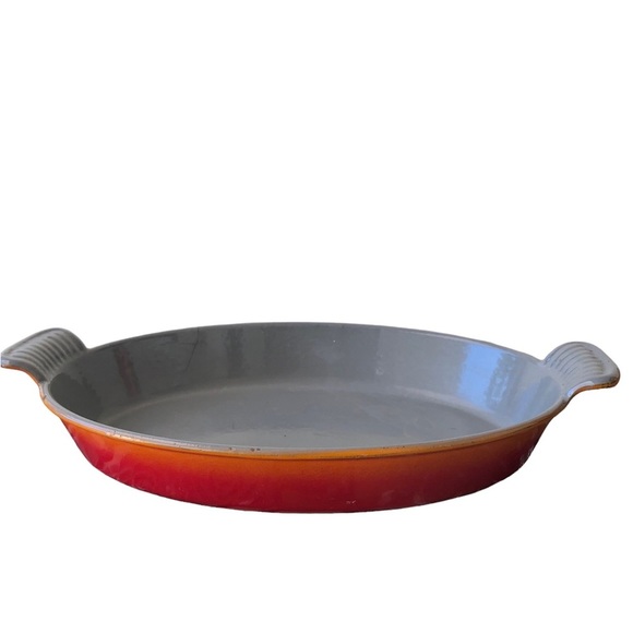 Le Creuset Other - VINTAGE Lee Creuset oval baking dish flame  14” x 8 3/4” france #30